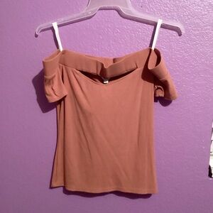 Off the shoulder shirt